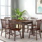 Modern Solid Wood Round Dining Room Set Space-Saving Design Dining Table Furniture Clearhalo 'Dining Room Sets' 'Dining Tables & Seating' 'dining_room_set' 'furn' 'furn_dining_room_set' 'Furniture' 'furniture_dining_room_set' 'Kitchen & Dining Furniture' 'kitchen&dining_furn' 'kitchen' 1200x1200_e521ea9d-e186-4e59-9e31-b704c47ef81a