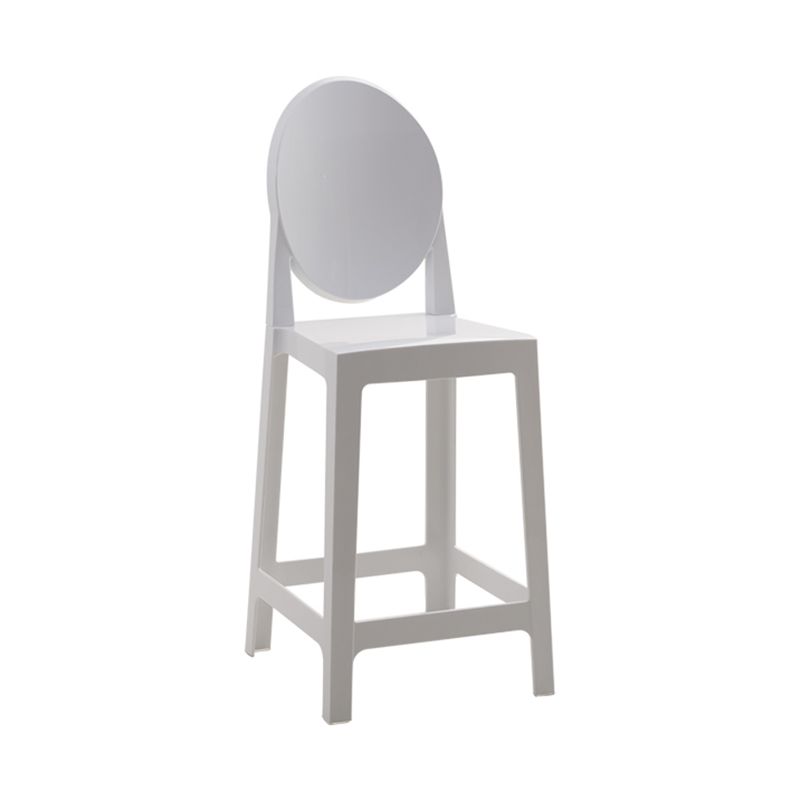 Nordic Plastic Full Back Barstool 26" H Indoor Tall Stool with Square Seat Clearhalo 'Bar Furniture' 'Bar Stools' 'bar_stools' 'furn' 'furn_bar_stools' 'furniture_bar_stools' 'Kitchen & Dining Furniture' 'kitchen&dining_furn' 'kitchen' 'kitchen_furn' Furniture' 1200x1200_e52470ab-30e6-4bd9-ab82-2a57e1b1d1c6