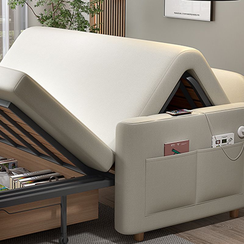 Contemporary Pillow Included Sleeper Sofa Faux leather Sofa Bed Clearhalo 'furn' 'furn_futons' 'Furniture' 'Futons & Daybeds' 'Futons' 'Living Room Furniture' 1200x1200_e52f6cb4-105a-419a-9d98-dbf51dad0f61