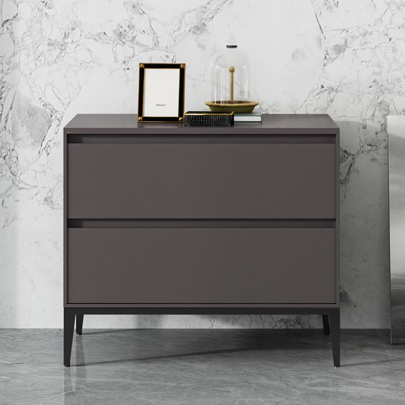 Stocker Storage Modern Accent Table table de chevet antique Finishing Litching Stringand