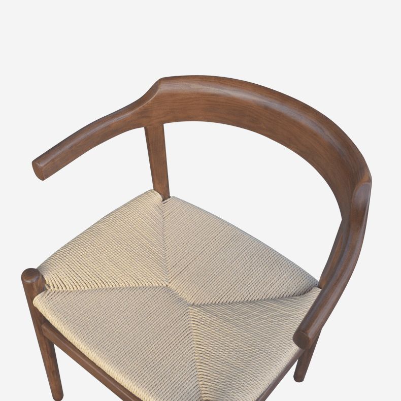 Stile contemporaneo aperto in legno solido casa usa la sedia da pranzo