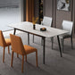 Rectangle Extendable Dining Table Modern Stone Top Dining Table Clearhalo 'Dining Tables & Seating' 'Dining Tables' 'dining_table' 'furn' 'furn_dining_table' 'Furniture' 'Kitchen & Dining Furniture' 1200x1200_e539b72f-4459-4053-a9dc-b02c1022e18a