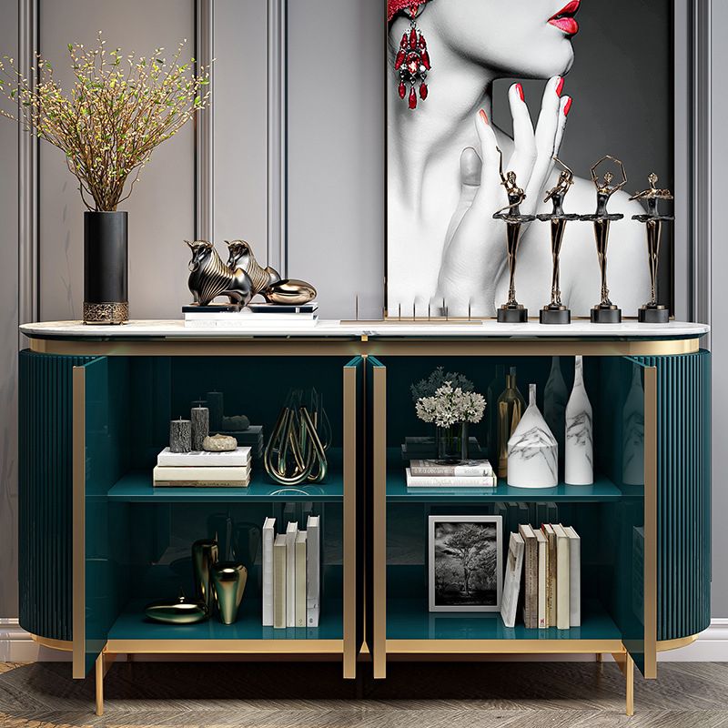 Porta contemporanea in pietra contemporanea armadio per la sala da pranzo sideboard