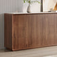 Sideboard a buffet marrone con cassetti server per pranzo contemporanei