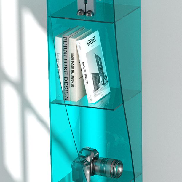 Modern Style Closed Back Bookshelf Vertical Acrylic Bookcase Clearhalo 'Bookcases' 'furn' 'furn_bookcases' 'Furniture' 'Office Furniture' 1200x1200_e53ce654-7572-4473-90a7-1f83bfe40a1c