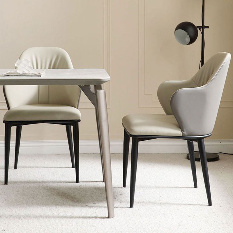 Industrial Armstuhl Metall Wingback Esszimmerstuhl für Esszimmer