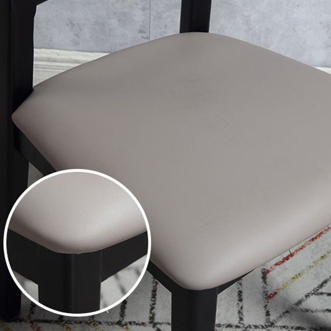 Traditional Indoor Dining Side Chair Wood Finish Ladder Back Stacking Dining Chair Clearhalo ' kitchen&dining_furn' 'Dining Chairs' 'Dining Tables & Seating' 'dining_chair' 'furn' 'furn_dining_chair' 'Furniture' 'furniture_dining_chair' 'Kitchen & Dining Furniture' 'kitchen' 1200x1200_e53ffeb4-983d-4493-88a1-99fb0733baf8