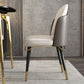 Glam Upholstered Dining Accent Chair Parsons Dining Side Chair