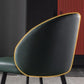 Contemporary Home Parsons Side Chair Leather Matte Finish Dining Chair