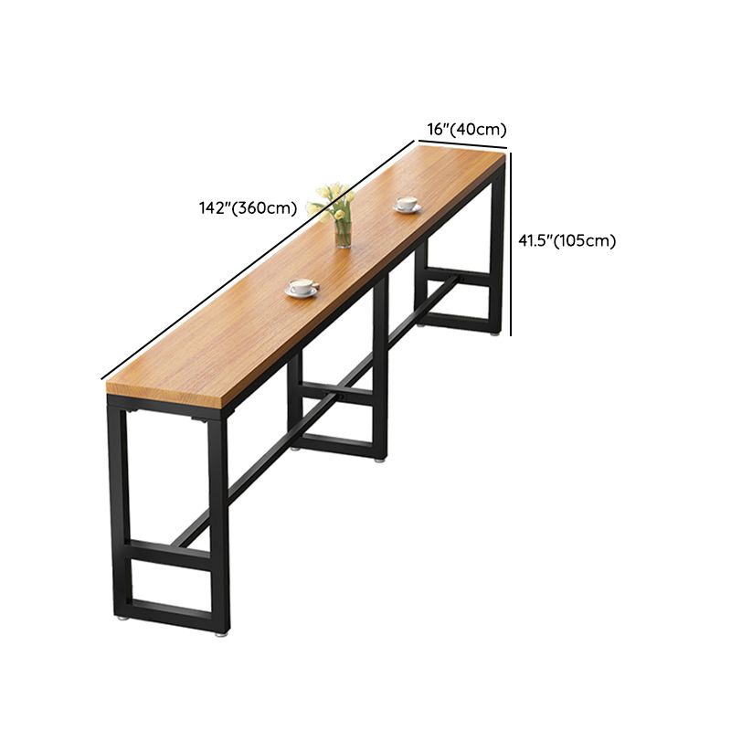Industrial Style Bar Set 1/4/7/13 Pieces Solid Wood Rectangle Pub Dining Set Clearhalo 'Bar Furniture' 'furn' 'furn_home_bar_bar_sets' 'Furniture' 'Home Bars & Bar Sets' 'home_bar_bar_sets' 'Kitchen & Dining Furniture' 1200x1200_e545da5f-97b9-41f1-af8d-8b622b59d01f