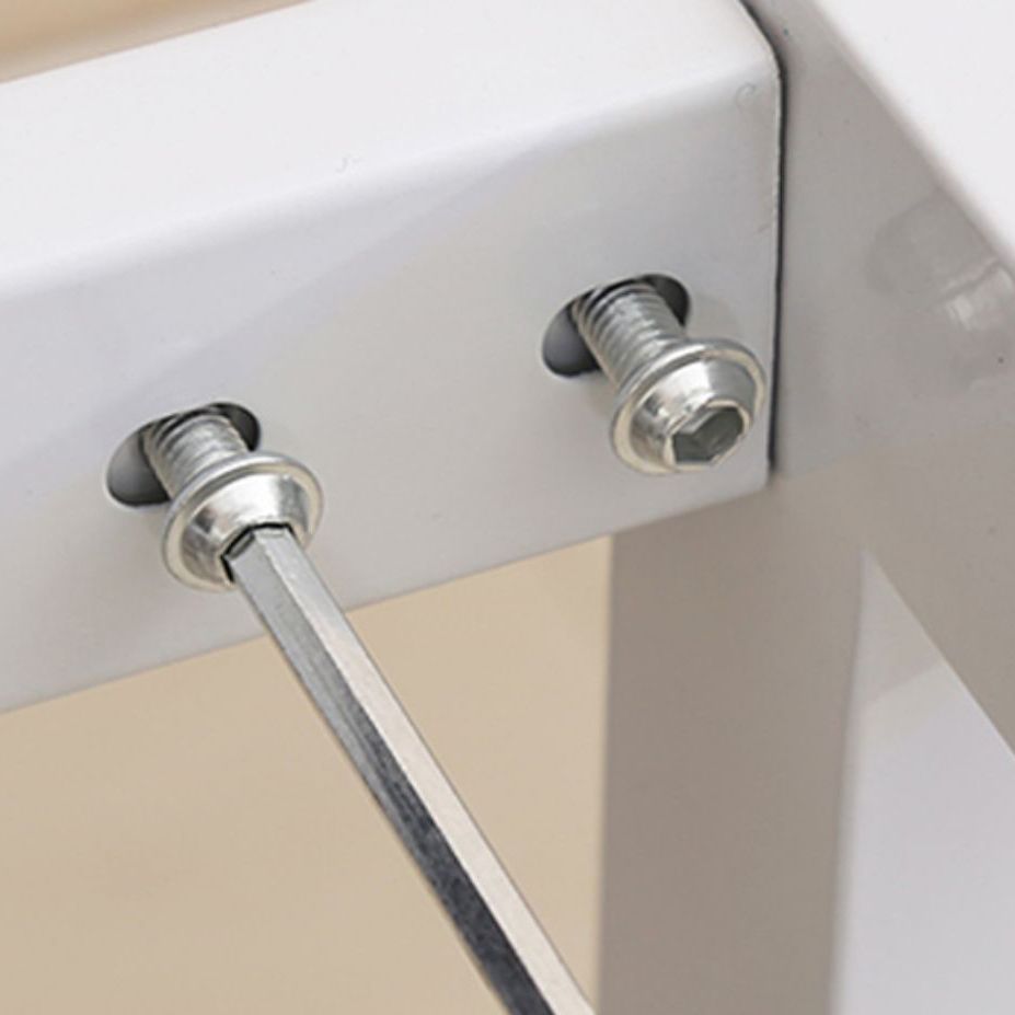 Bureau de bureau rectangulaire de haut moderne 29,53 pouces de haut bureau d'écriture