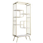Modern Metal Bookshelf Etagere Open Shelf Bookcase with Shelves