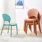 Plastic Modern Style Indoor-Outdoor Chair Open Back Dining Side Chairs Clearhalo ' kitchen&dining_furn' 'Dining Chairs' 'Dining Tables & Seating' 'dining_chair' 'furn' 'furn_dining_chair' 'Furniture' 'furniture_dining_chair' 'Kitchen & Dining Furniture' 'kitchen' 1200x1200_e549f875-9bed-4c44-97d4-38e66d5c581f