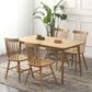 Traditional Side Chair Wood Slat Back Dining Room Chair for Kitchen