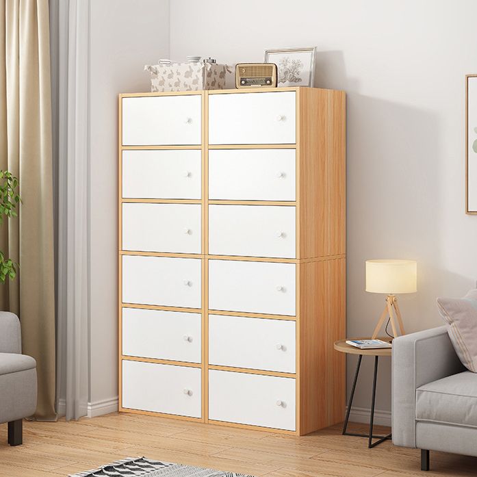 Wood Dining Room Sideboard Cabinet Modern Buffet Server Cabinet with Drawers Clearhalo 'buffet_sideboard' 'Buffets & Sideboards' 'furn' 'furn_buffet_sideboard' 'Furniture' 'furniture_buffet_sideboard' 'Kitchen & Dining Furniture' 1200x1200_e54cdb2a-57f4-40d6-b521-c9f1049c0e3b