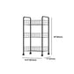 Industrial Iron Etagere Bookshelf Open Vertical Bookshelf with Caster Wheels Clearhalo 'Bookcases' 'furn' 'furn_bookcases' 'Furniture' 'furniture_bookcases' 'kitchen' 'kitchen_bookcases' 'Living Room Furniture' 'Office Furniture' 1200x1200_e54d89d8-b24d-408c-abd4-7662415b703f