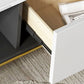 Stone Media Console TV Stand Open Storage TV Stand with Drawer Clearhalo 'furn' 'furn_tv_stands_entertainment_centers' 'Furniture' 'Living Room Furniture' 'TV Stands & Entertainment Centers' 'TV Stands & Media Storage Furniture' 'tv_stands_entertainment_centers' 1200x1200_e54efa5b-b69a-4b72-bc9e-ec6d7c3b4239