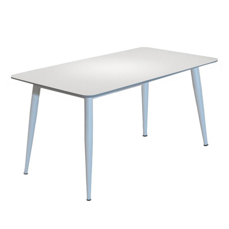 4 Legs Dinner Room Kitchen Table Rectangle Dining Room Table Clearhalo 'Dining Tables & Seating' 'Dining Tables' 'dining_table' 'furn' 'furn_dining_table' 'Furniture' 'Kitchen & Dining Furniture' 1200x1200_e54f2396-5f20-4eb1-a1aa-ed053bdb2210