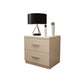 18 inch H Nightstand Imitatie Wood Lade opslag Modern bed nachtkastje