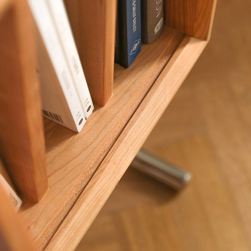 Modern Style Solid Wood Bookshelf Closed Back Bookcase with Doors Clearhalo 'Bookcases' 'furn' 'furn_bookcases' 'Furniture' 'Office Furniture' 1200x1200_e551dd9a-f8bf-47ec-8856-80fef1e76dd7