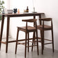 Solid Wood Bar Table Modern Rectangle Bar Table for Dining Room Clearhalo 'Bar Furniture' 'Bar Tables' 'bar_tables' 'furn' 'furn_bar_tables' 'Furniture' 'Kitchen & Dining Furniture' 1200x1200_e554a0e0-fd3a-4645-84ba-0147cbc44ee0