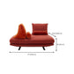 Contemporary Upholstered Solid Color Chaise Chair with Metal Legs Clearhalo 'Chairs & Seating' 'Chaise Lounge' 'chaise_lounge' 'furn' 'furn_chaise_lounge' 'Furniture' 'Living Room Furniture' 1200x1200_e554b5a3-2bd9-42a2-b511-5a043d290488