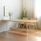 Modern Brown Solid Wood Table Specialty Dining Table for Home