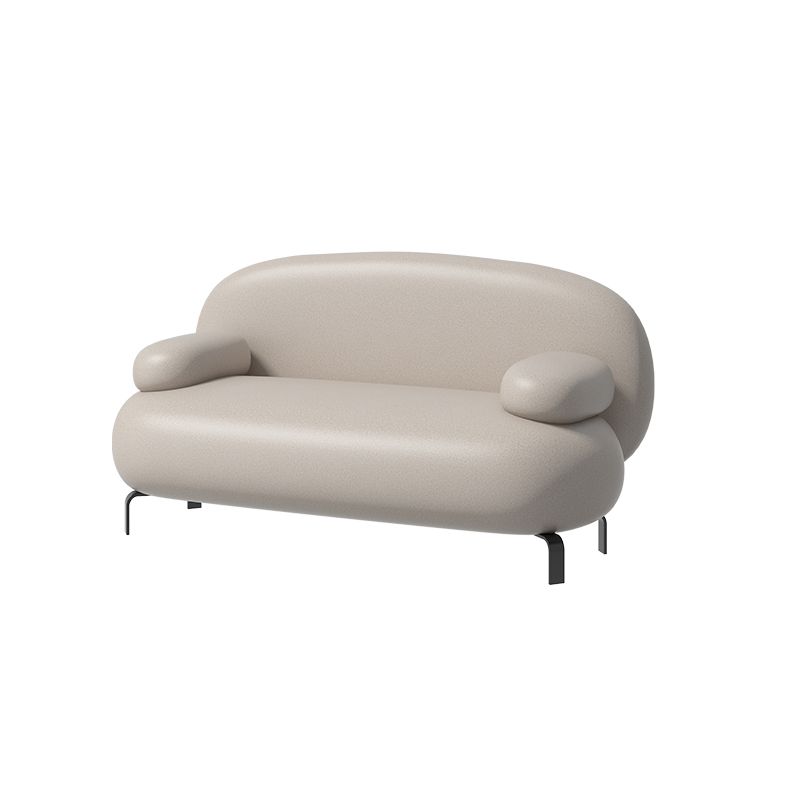 Contemporary Solid Color Sofa 31.49" Wide Pillow Top Arm Sofa Clearhalo 'furn' 'furn_sofas' 'Furniture' 'Living Room Furniture' 'Sofa' 'sofas' 1200x1200_e5578065-34ba-40d9-84f6-484870780e4a