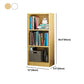 Modern Style Wooden Bookshelf Standard Closed Back Shelf Bookcase Clearhalo 'Bookcases' 'furn' 'furn_bookcases' 'Furniture' 'furniture_bookcases' 'kitchen' 'kitchen_bookcases' 'Living Room Furniture' 'Office Furniture' 1200x1200_e55bef13-0471-4238-8d82-4612adea6ede