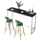 Moderne stijl Bar Tabel 42-inch Hoogte pubtafel voor eetkamer, alleen tafel