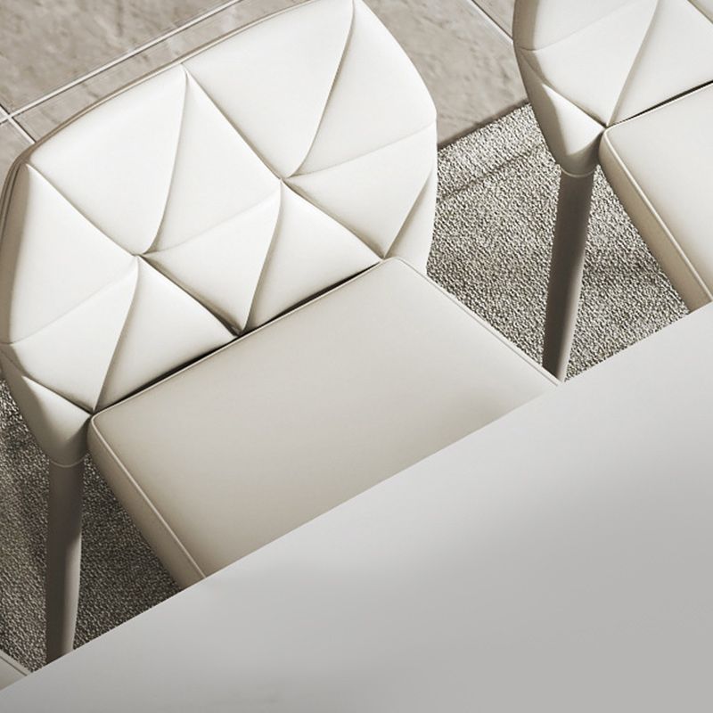 Modern 1/4/7 Pieces Dining Set Sintered Stone Dining Table Set for Home Clearhalo 'Dining Room Sets' 'Dining Tables & Seating' 'dining_room_set' 'furn' 'furn_dining_room_set' 'Furniture' 'furniture_dining_room_set' 'Kitchen & Dining Furniture' 1200x1200_e561d218-c4ba-4cda-a86b-3c5ff65bfc8e