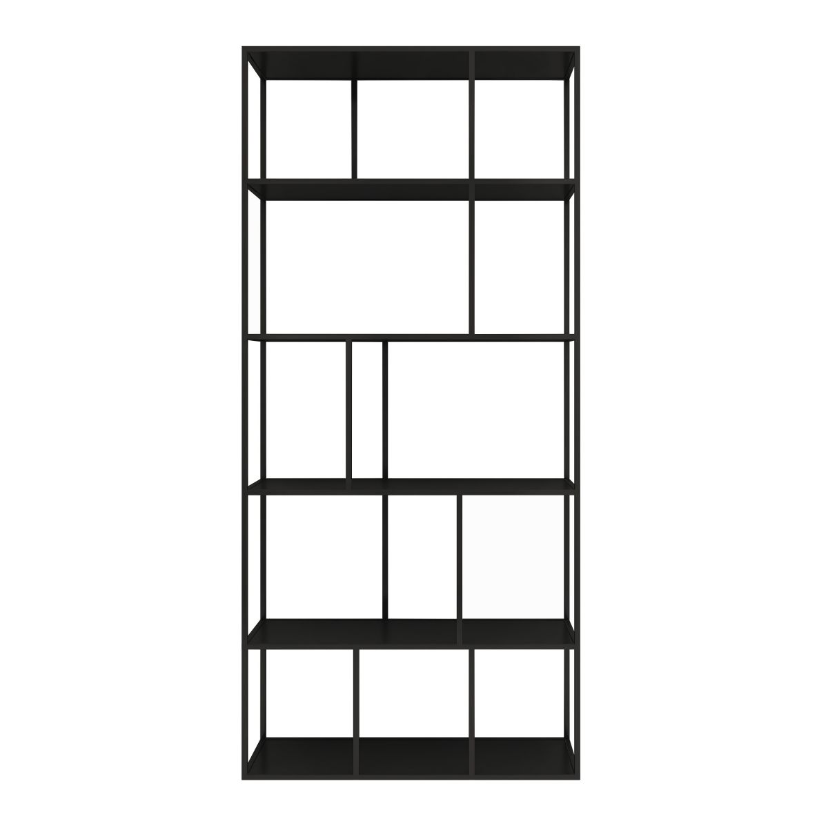 Metal Industrial Etagere Bookshelf Iron Open Vertical Bookshelf for Office Clearhalo 'Bookcases' 'furn' 'furn_bookcases' 'Furniture' 'furniture_bookcases' 'kitchen' 'kitchen_bookcases' 'Living Room Furniture' 'Office Furniture' 1200x1200_e563c4d1-f8d8-4e83-a70d-9c8e1bab682b