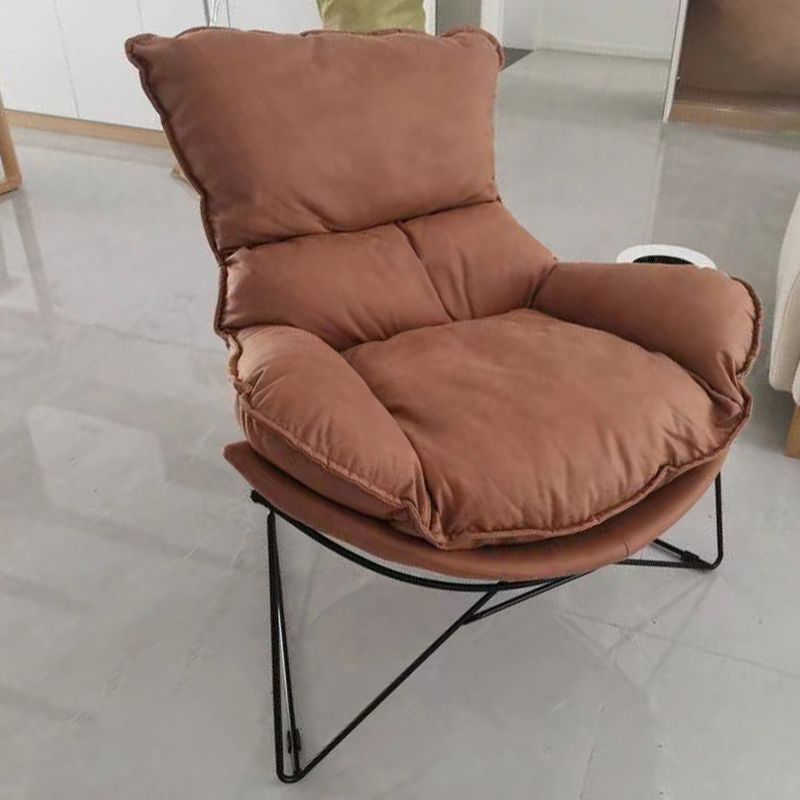 Chaise de salon sans bras en cuir en faux cuir 34,25 "L x 37,40" W x 34,64 "H CHAISE DE CHAISE CUSHION