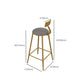 Glam Style Rectangle Counter Set 1/5 Pieces Solid Wood Bistro Set Clearhalo 'Bar Furniture' 'furn' 'furn_home_bar_bar_sets' 'Furniture' 'Home Bars & Bar Sets' 'home_bar_bar_sets' 'Kitchen & Dining Furniture' 1200x1200_e5675106-8bb2-47c9-b0d6-ef8b92bf89be