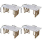 Metal Traditional Luxury Rectangle Table Sintered Stone Table for Kitchen Clearhalo ' dining_table' 'Dining Tables & Seating' 'Dining Tables' 'furn' 'furn_dining_table' 'Furniture' 'furniture_dining_table' 'Kitchen & Dining Furniture' 'kitchen&dining_furn' 'kitchen' 'kitchen_dining_table' 1200x1200_e56a78a1-965a-4ede-b632-8f988fa2f869