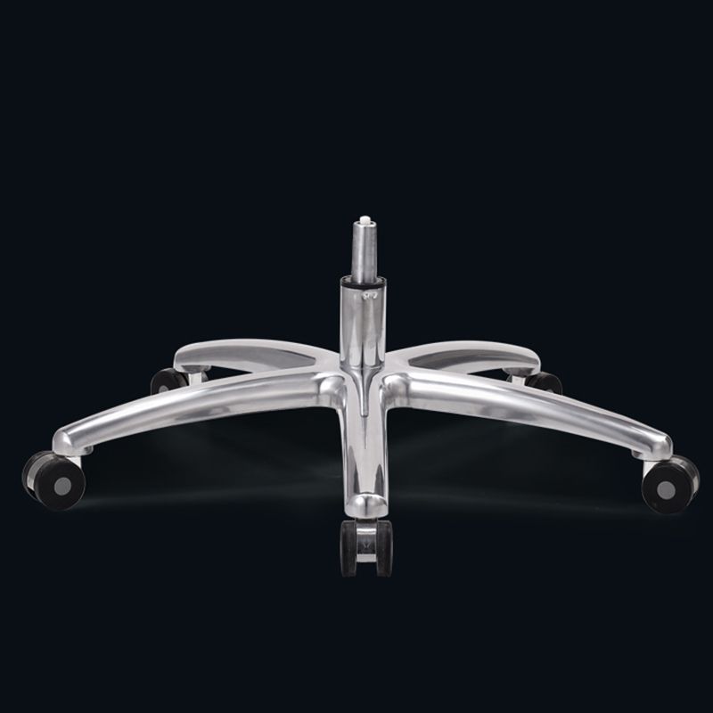 Silver Metal Modern Conference Chair with High Back Leather Conference Chair Clearhalo 'furn' 'furn_office_chair' 'Furniture' 'furniture_office_chair' 'Office Chairs' 'Office Furniture' 'office_chair' 1200x1200_e56bb76d-a155-402a-bac5-486249f080e6