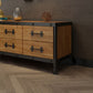 Industrial Wood TV Console Enclosed Storage TV Media Stand with Drawers for Living Room Clearhalo 'furn' 'furn_tv_stands_entertainment_centers' 'Furniture' 'Living Room Furniture' 'TV Stands & Entertainment Centers' 'TV Stands & Media Storage Furniture' 'tv_stands_entertainment_centers' 1200x1200_e56be05d-ed83-4a79-b063-23c2cf3ca994