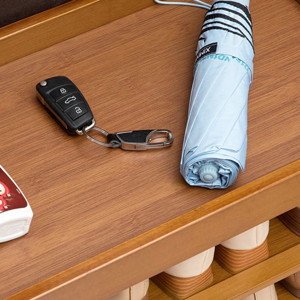 11.8 Inch Wide Traditional Cushioned Bench Bamboo Bench with Flip Top Clearhalo 'Benches' 'Chairs & Seating' 'furn' 'furn_benches' 'Furniture' 'Living Room Furniture' 1200x1200_e56bed86-eec2-4674-afe1-66c9e61c75c4