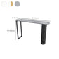 41.3-inch Stone Top Table Modern Style Bistro Pub Table for Living Room Clearhalo 'Bar Furniture' 'Bar Tables' 'bar_tables' 'furn' 'furn_bar_tables' 'Furniture' 'Kitchen & Dining Furniture' 1200x1200_e56db5e3-fb83-44b3-859d-aa6ea10bef77
