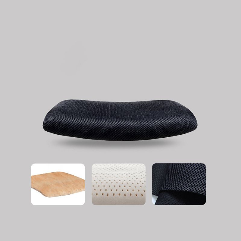 Contemporary Office Chair Microfiber Black Task Mid-Back Chair with Wheels Clearhalo 'furn' 'furn_office_chair' 'Furniture' 'Office Chairs' 'Office Furniture' 'office_chair' 1200x1200_e56eae12-8014-4307-90c4-34d7b7c2ae52