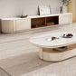 Stone Media Console TV Stand Modern Media Console for Living Room Clearhalo 'furn' 'furn_tv_stands_entertainment_centers' 'Furniture' 'Living Room Furniture' 'TV Stands & Entertainment Centers' 'TV Stands & Media Storage Furniture' 'tv_stands_entertainment_centers' 1200x1200_e56ec1c7-7d56-4771-bf0f-1ff77dd40328