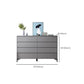 Contemporary Engineered Wood Storage Chest Bedroom Chest in Gray with Drawers Clearhalo 'Bedroom Furniture' 'Dressers & Chests' 'dressers_chests' 'furn' 'furn_dressers_chests' 'Furniture' 1200x1200_e571cd67-30b8-4e7e-8c09-6a2d964f0061