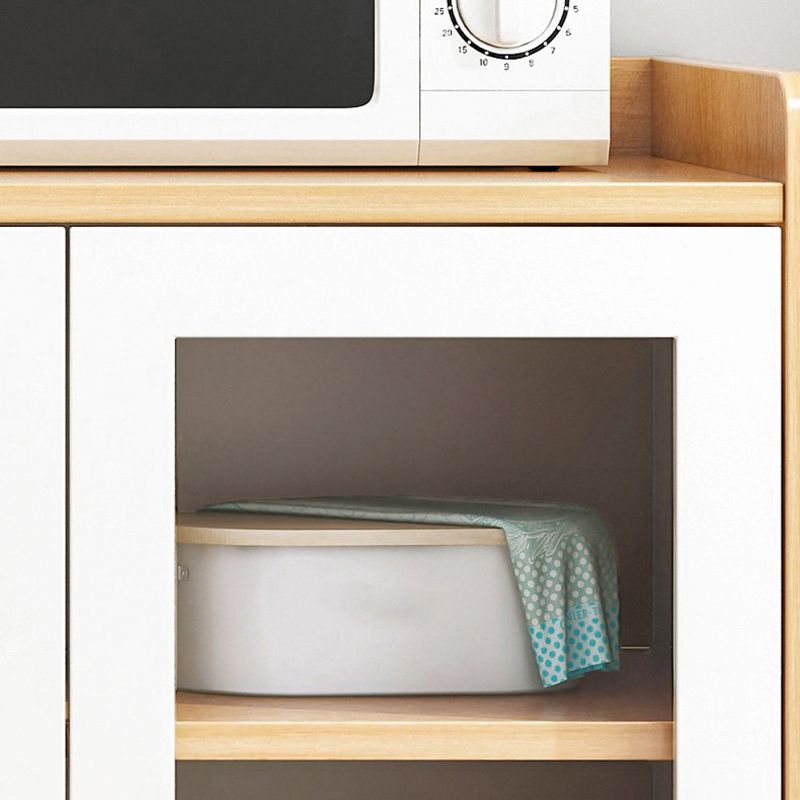 Buffet contemporain armoire en bois d'ingénierie pour le salon