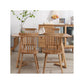 Contemporary Rectangle Dining Table Oak Solid Wood Table with Double Pedestal Clearhalo ' dining_table' 'Dining Tables & Seating' 'Dining Tables' 'furn' 'furn_dining_table' 'Furniture' 'furniture_dining_table' 'Kitchen & Dining Furniture' 'kitchen&dining_furn' 'kitchen' 'kitchen_dining_table' 1200x1200_e575627b-a0c5-4b76-beca-ca26bd7e754c