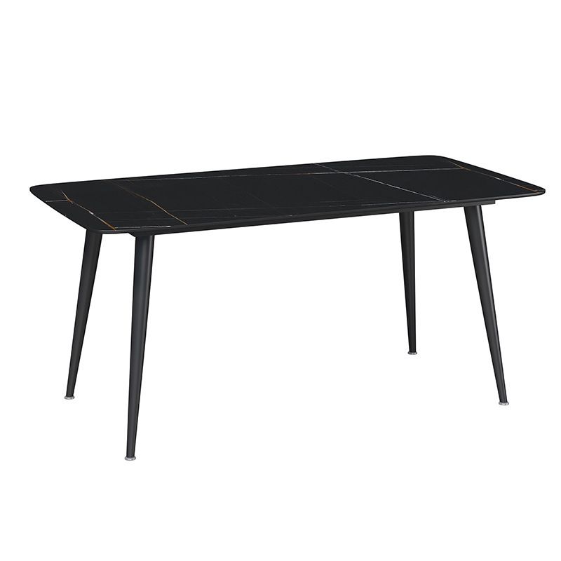 Modern Dining Table with Solid Back Chairs 1/4/6/7 Pieces Dinette Set Clearhalo 'Dining Room Sets' 'Dining Tables & Seating' 'dining_room_set' 'furn' 'furn_dining_room_set' 'Furniture' 'Kitchen & Dining Furniture' 1200x1200_e5764a9d-5020-40b0-ac0d-c0c8061959a1