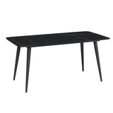 Modern Dining Table with Solid Back Chairs 1/4/6/7 Pieces Dinette Set Clearhalo 'Dining Room Sets' 'Dining Tables & Seating' 'dining_room_set' 'furn' 'furn_dining_room_set' 'Furniture' 'Kitchen & Dining Furniture' 1200x1200_e5764a9d-5020-40b0-ac0d-c0c8061959a1