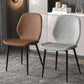 Faux Leather Contemporary Dining Room Chair Matte Finish Solid Back Dining Chairs Clearhalo ' kitchen&dining_furn' 'Dining Chairs' 'Dining Tables & Seating' 'dining_chair' 'furn' 'furn_dining_chair' 'Furniture' 'furniture_dining_chair' 'Kitchen & Dining Furniture' 'kitchen' 1200x1200_e576f10c-2210-4d2d-bd3f-f87db5888b13