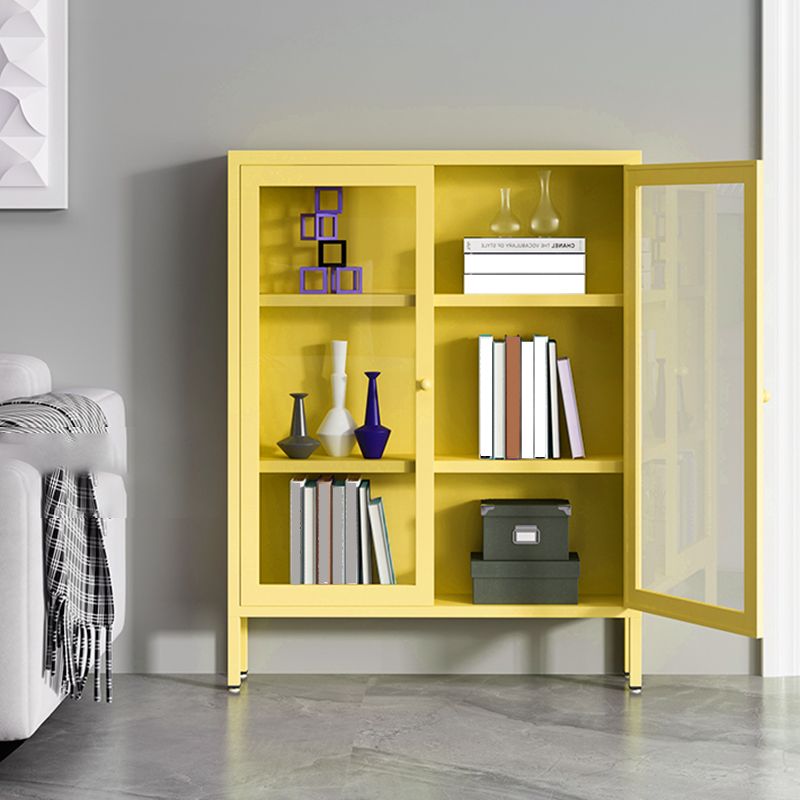 Scandinavian Style Bookcase with Door Shelf Bookcase for Study Room and Office Clearhalo 'Bookcases' 'furn' 'furn_bookcases' 'Furniture' 'furniture_bookcases' 'Office Furniture' 1200x1200_e5787bf7-9bda-4fa9-9449-1df7f44a7366