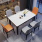 Rectangle Dining Site Table Midcentury Style Stone Dining Room Collection for Indoor Clearhalo ' dining_table' 'Dining Tables & Seating' 'Dining Tables' 'furn' 'furn_dining_table' 'Furniture' 'furniture_dining_table' 'Kitchen & Dining Furniture' 'kitchen&dining_furn' 'kitchen' 'kitchen_dining_table' 1200x1200_e57e9f34-099d-4011-b5ae-3a7a2e6d4809