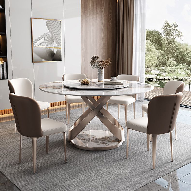 Dining Room Upholstered Armless Chair Home Metal Legs Dining Chair Clearhalo 'Dining Chairs' 'Dining Tables & Seating' 'dining_chair' 'furn' 'furn_dining_chair' 'Furniture' 'Kitchen & Dining Furniture' 1200x1200_e57f2a4a-963c-4b54-a9a6-e0f0a56b61b6